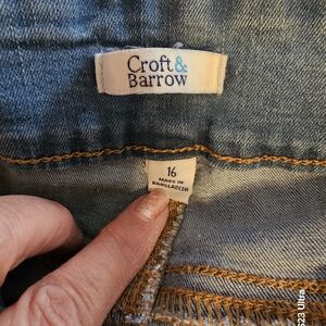 Croft & Barrow Light Blue Denim Pants